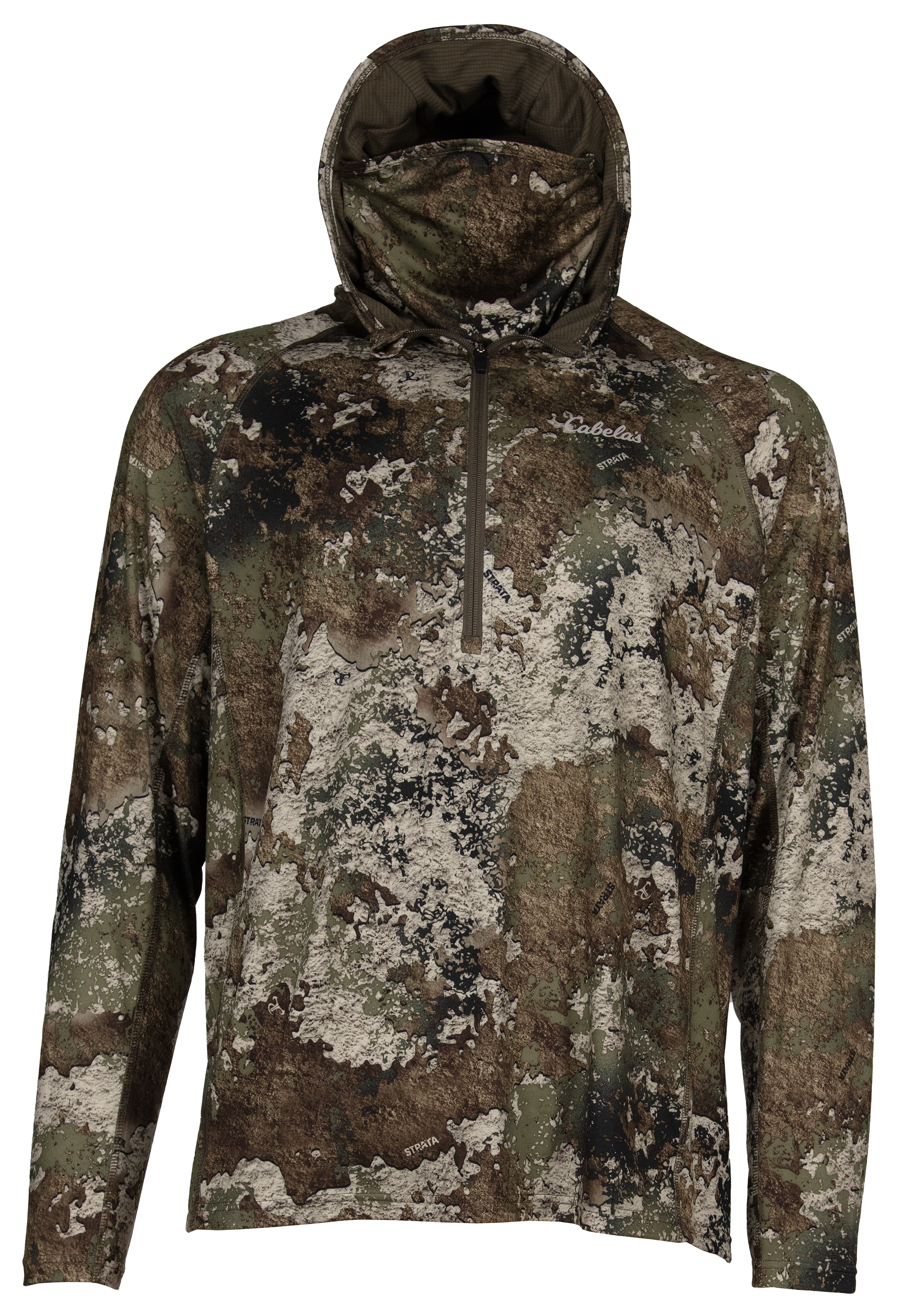 Cabela's Hooded Performance Half-Zip Long-Sleeve Shirt with 4MOST ...